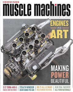 HEMMINGS MUSCLE MACHINES 2023 SEPT -S/S CUDA 440-6, WINDSOR-426, FORD NATS